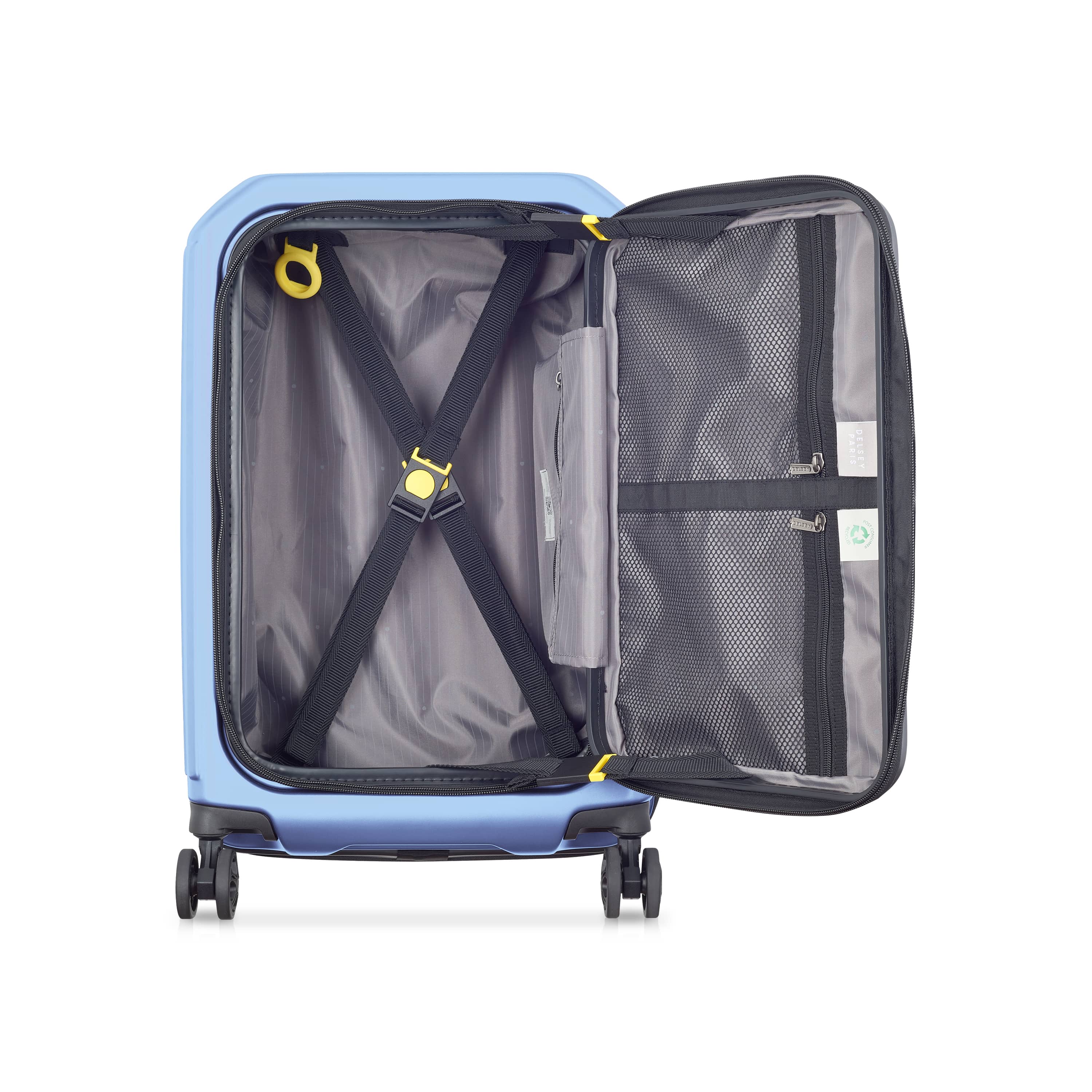 Delsey Securitime Zip Carry-On 55cm Top Opening Suitcase - Image 14